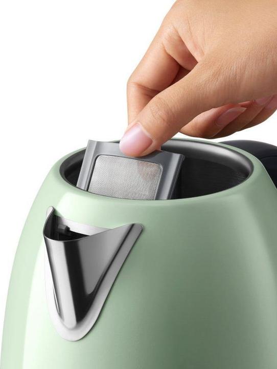 Actual product image Buydeem Teapot Electric Kettle, model K640, color Cozy Greenish, EU (1.70 l)