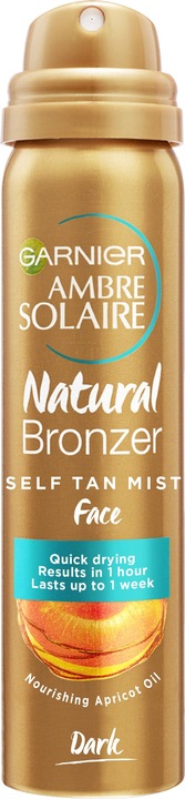 Garnier Ambre Solaire Natural Bronzer Selbstbräunungs-Spray 150 ml Gesicht (Selbstbräunungsspray, 150 ml)