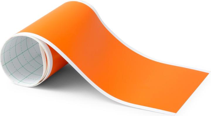 Actual product image Cricut Smart Vinyl Permanent Joy 14x122cm 1 sheet Mat Orange (P)