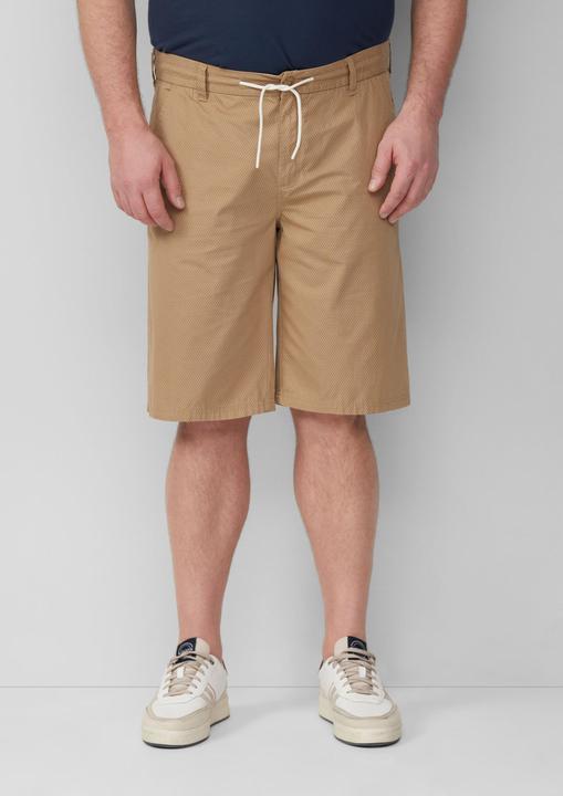 Image du produit S.Oliver Bermuda Relaxed-Fit-Bermuda mit Minimalmuster und Elastikbund (46)