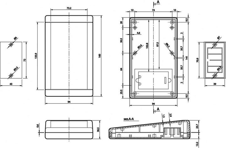 Actual product image Teko Plastic housing (Housing)