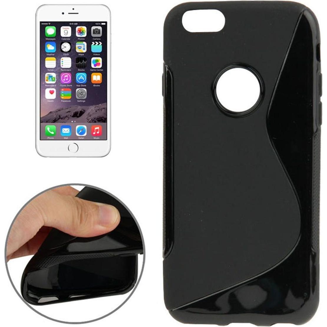 König Design Handyhülle TPU Case für Handy Apple iPhone 6 Plus (5,5 Zoll) schwarz (Apple iPhone 6 Plus), Smartphone Hüll...