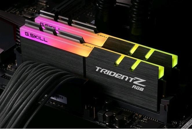 Actual product image G.Skill Trident Z RGB (for AMD) (2 x 8GB, 3600 MHz, DDR4-RAM, DIMM)