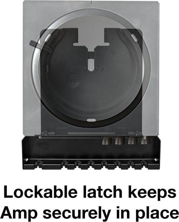 Produktbild Sanus Wandhalterung WSSCAM1 zu Sonos AMP - schwarz (Wandmontage, Neigbar)