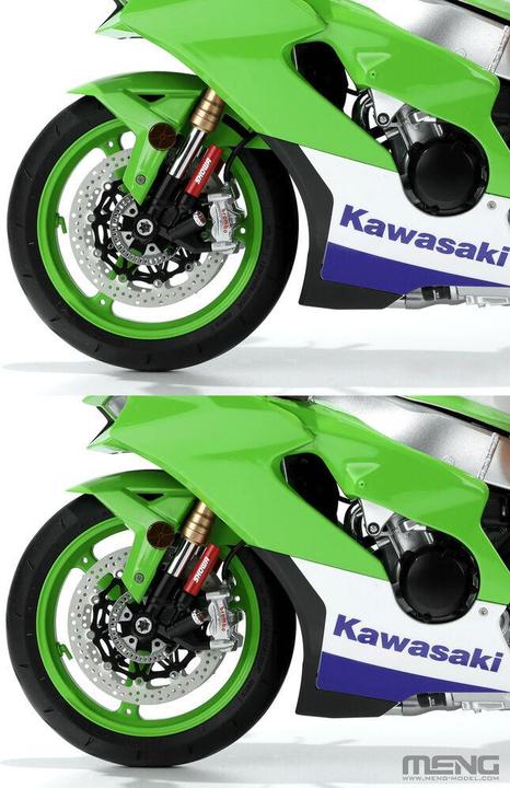 Produktbild Meng-Model Kawasaki ZX-10R (Pre-colored Edition)