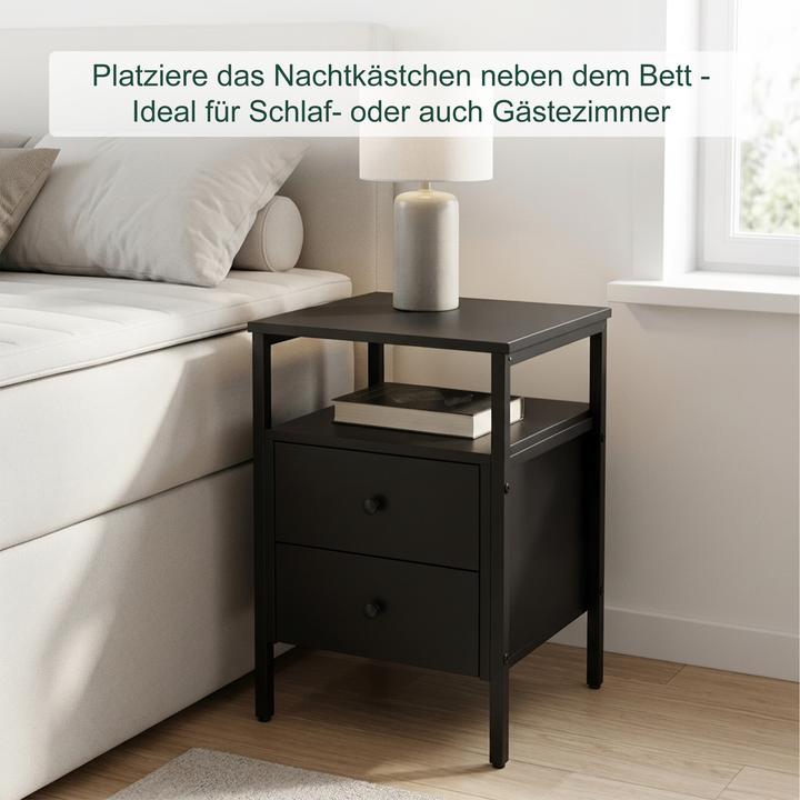 Produktbild Relaxdays Nachttisch (40 x 40 x 61 cm)