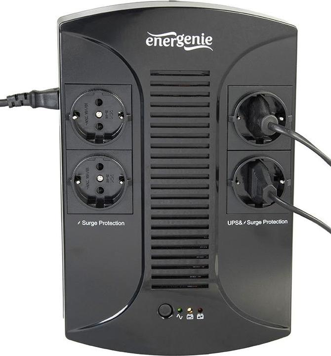 Image du produit Gembird EnerGenie EG-UPS-001 (650 VA, 390 W, Line-interactive Onduleur)