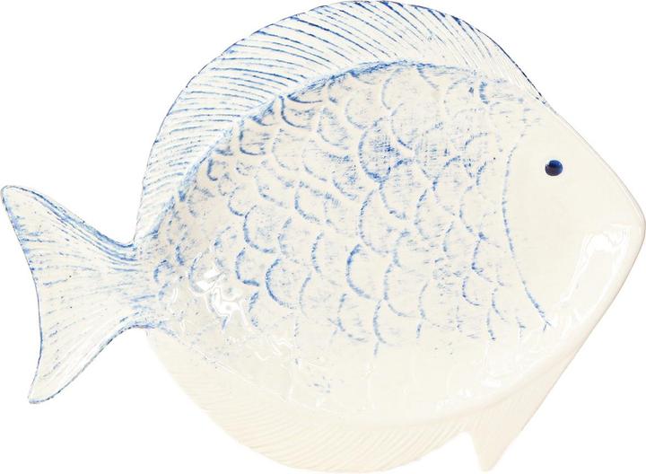 Immagine prodotto Viana Eleganter teller Fischmotiv maritime Tischdeko Tapas Vorspeisen (1 x)