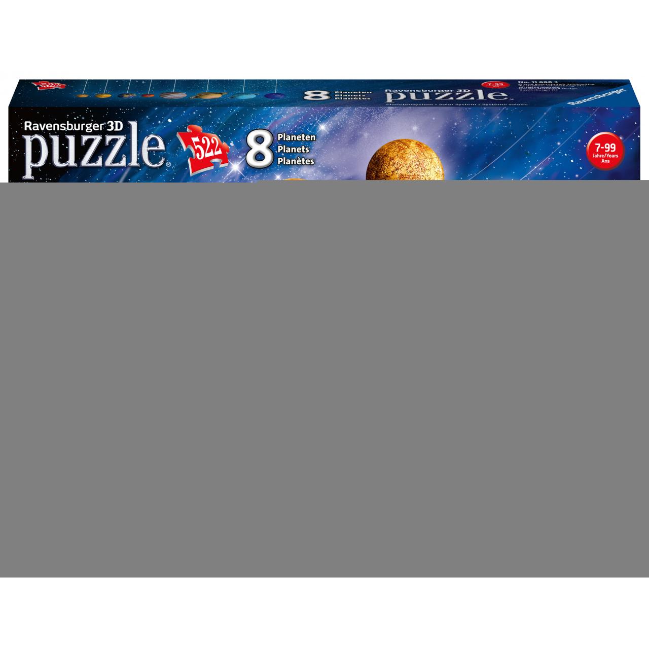 Thumbnail - Ravensburger 3D Sonnensystem (540 Teile)