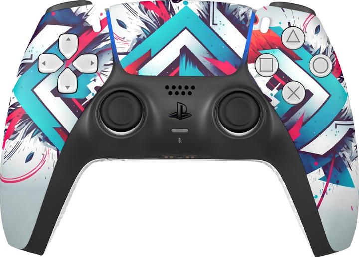 Actual product image King Controller King Wireless Controller For Ps5 Modern Graffiti Model 4 (PS5)