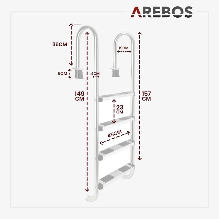 Produktbild Arebos Poolleiter