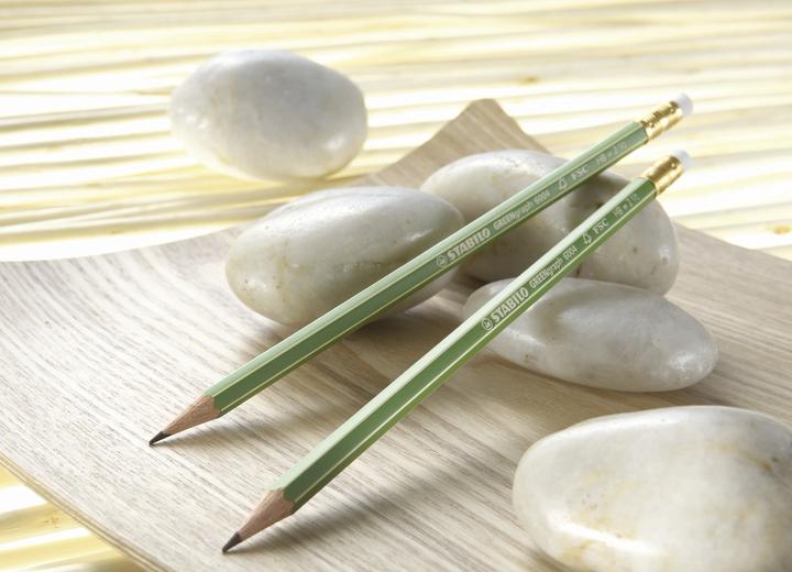 Image du produit STABILO GREENgraph Crayon avec gomme HB (2.20 mm, HB, 1 x)