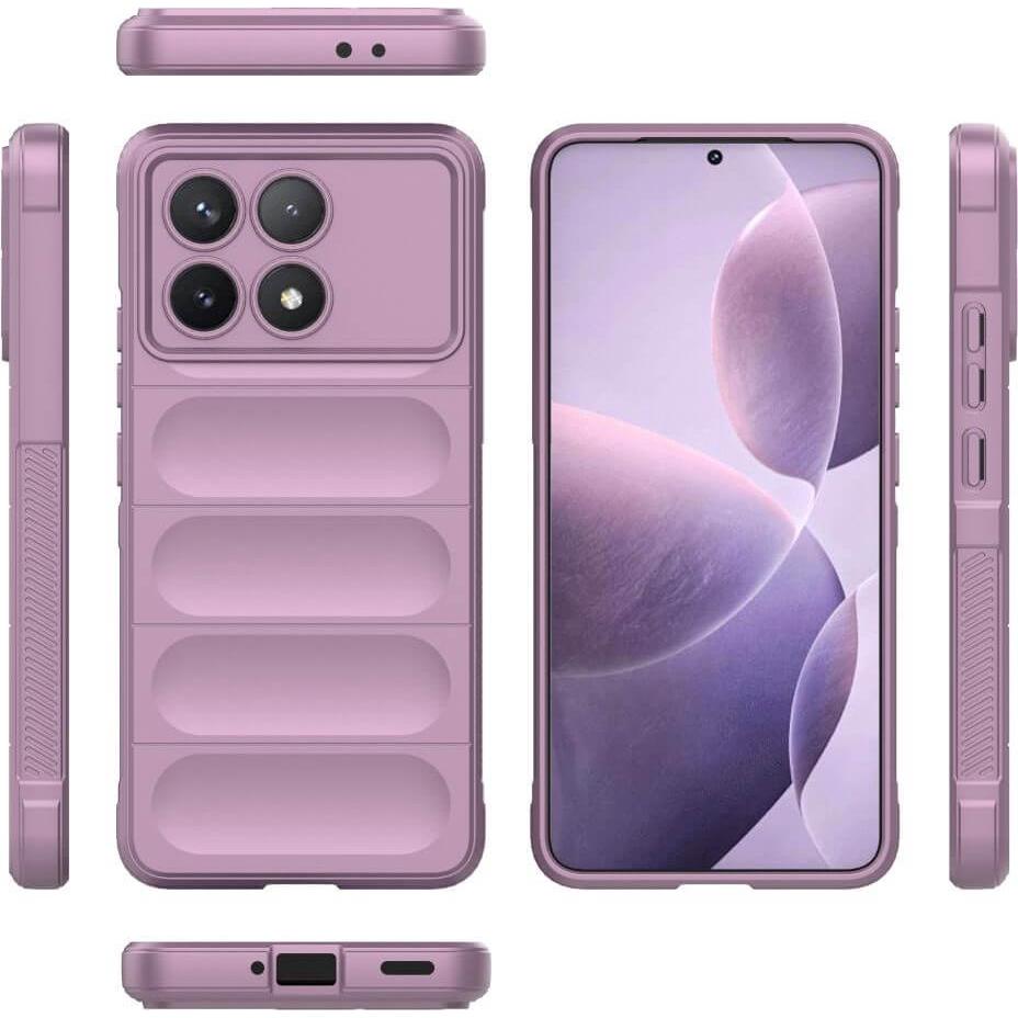 Thumbnail - Cover-Discount Xiaomi Poco F6 Pro - Rugged Protective Cover (Xiaomi Poco F6 Pro), Smartphone Hülle, Violett