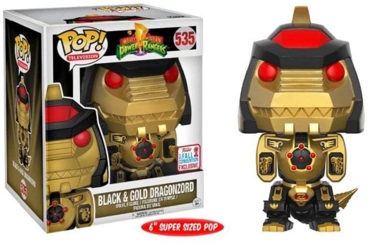 Immagine prodotto Funko POP! Power Rangers Nero e Oro Dragonzord 15 cm