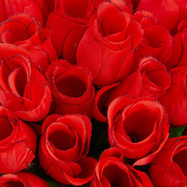 Immagine prodotto Relaxdays Bouquet di Rose, 48 Pz. (26 cm)