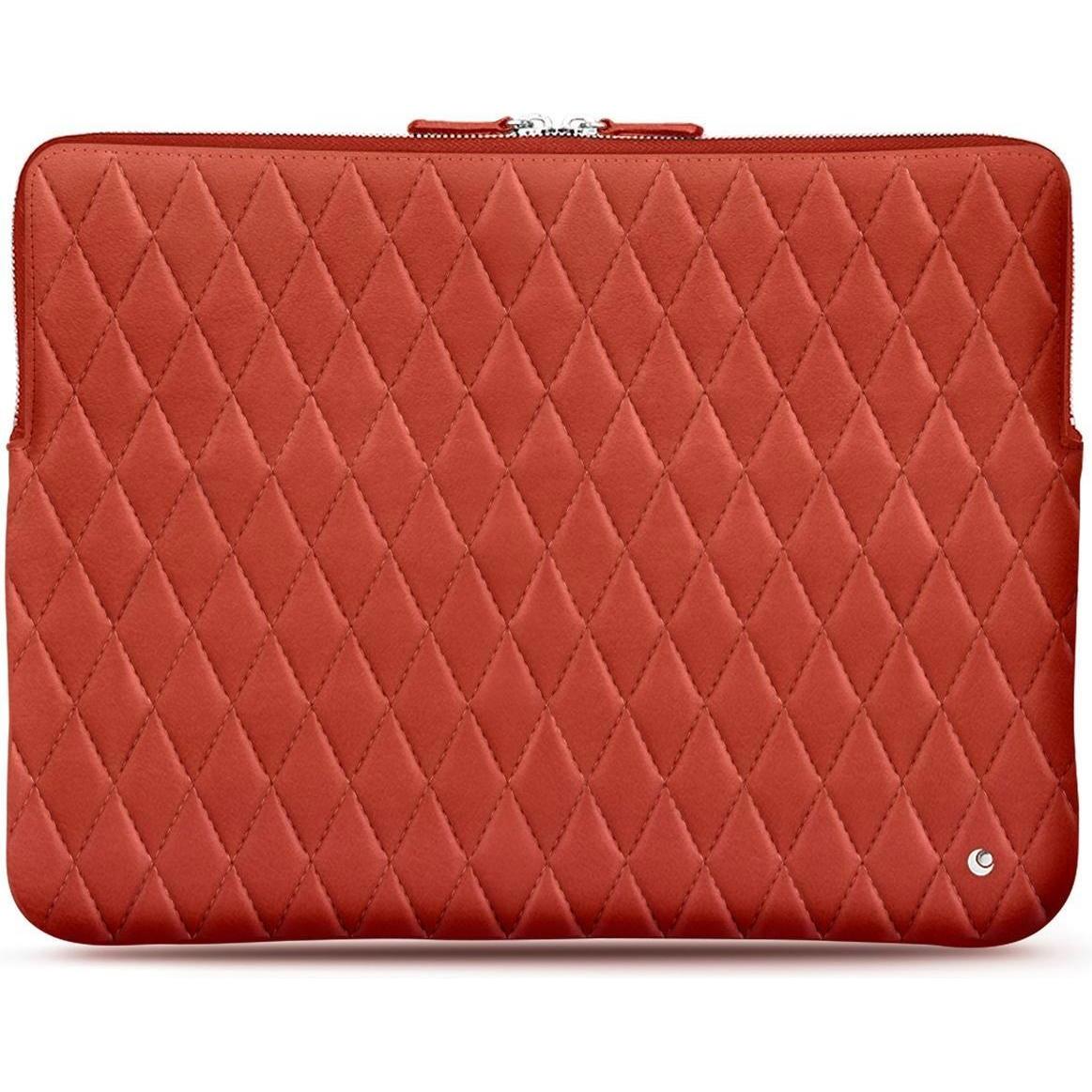 Noreve Lederhülle, Notebooktasche, Orange