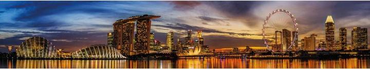 Actual product image Trenddeko Xie - Lights in Singapore - Panorama (48 x 260 cm)