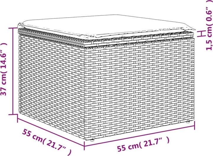 Produktbild vidaXL Casen