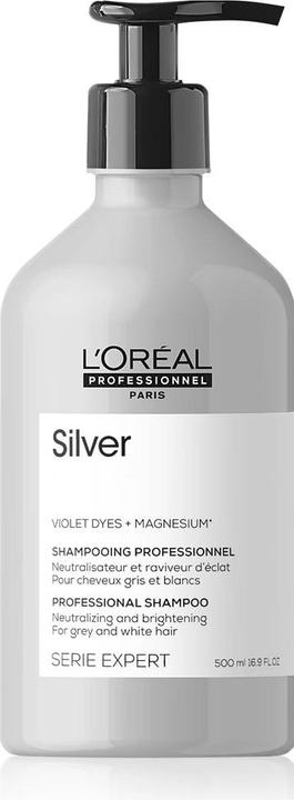 Produktbild L'Oréal Professionnel SILVER shampoo 500 ml (Flüssiges Shampoo, 500 ml)