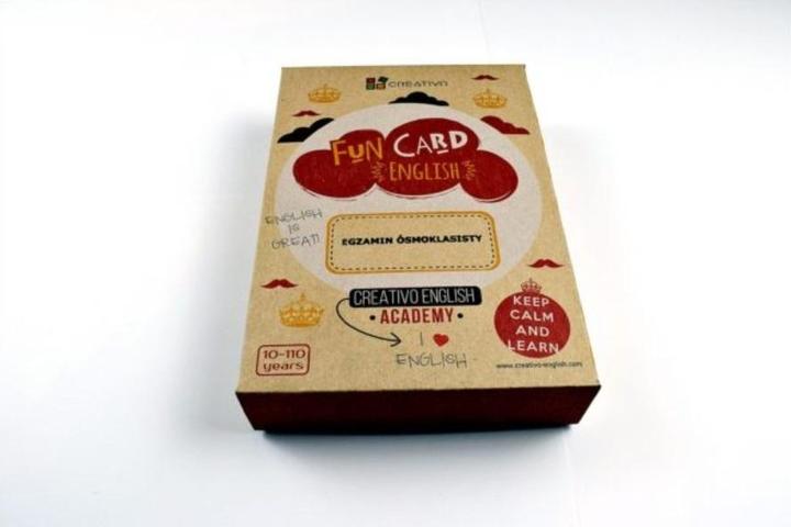 Image du produit Creative Fun Card Examen d'anglais pour les élèves de 8e année (Anglais)