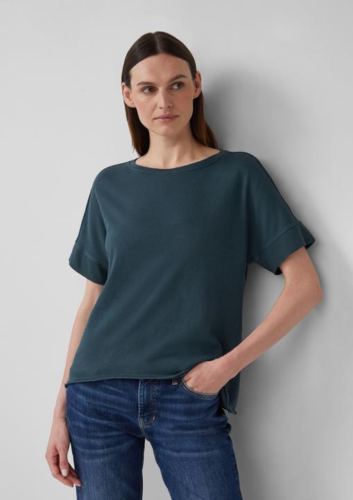 Actual product image S.Oliver T-Shirt Gewaschenes T-Shirt mit Ziernähten im Relaxed Fit (36)
