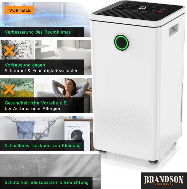 Produktbild Brandson Luftentfeuchter (20 m², 10 l/24h)