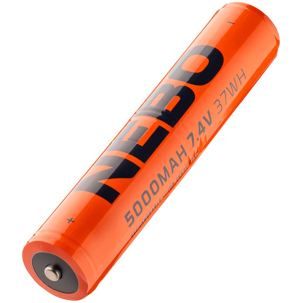 Nebo wiederaufladbare Batterie 2x26650, 5000 MAH (1 pz., 26650, 5000 mAh), Batterie + pile