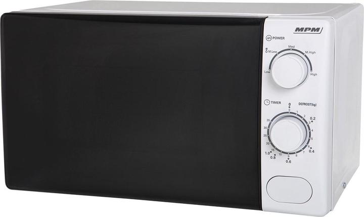 Actual product image MPM Microwave Oven MPM-20-KMM-12/W white (20 l)