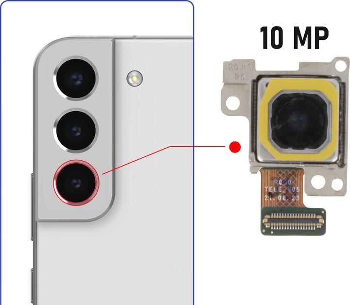 Actual product image Clappio Telephoto lens camera spare part