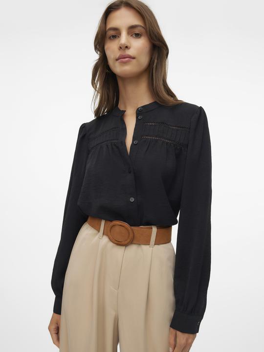 Actual product image Vero Moda Vmemma Ls Lace Shirt Wvn Ga Noos (XS)