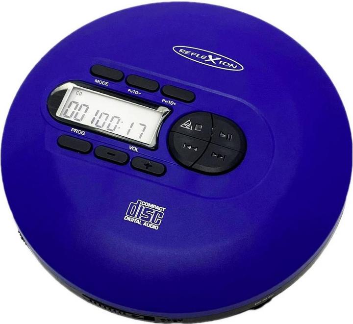 Immagine prodotto Reflexion PCD520ME Discman/MP3-Player Anti-Shock blu