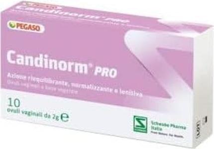 Immagine prodotto Pegaso Candinorm Pro 10 Ovuli vaginali