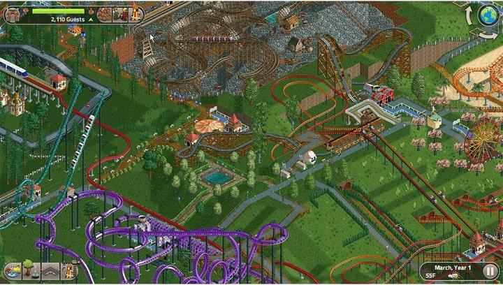 Actual product image Atari RollerCoaster Tycoon Classic (Switch, DE)