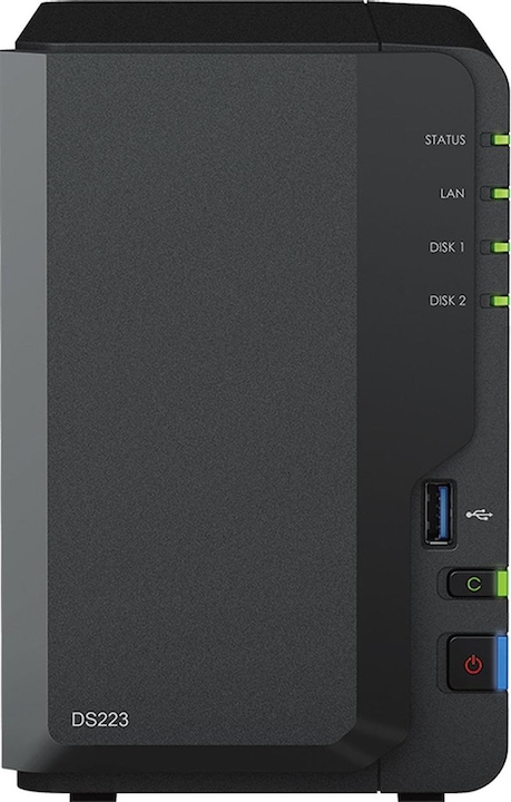 Actual product image Synology DS223 RED 16TB (2x 8TB) (2 x 8 TB)