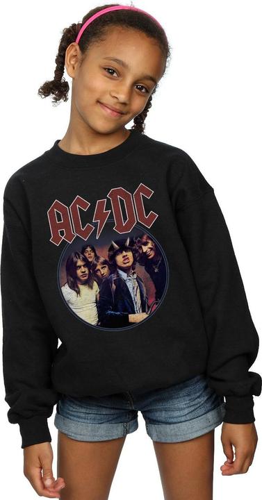 Produktbild AC/DC Highway To Hell Circle Sweatshirt Mädchen (140, 146)