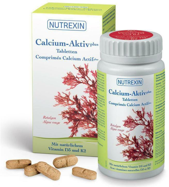 Actual product image Nutrexin Calcium active plus (120 pcs., Pills, 109 g)