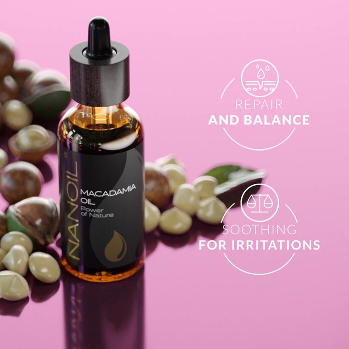 Actual product image Nanoil - Macadamia Oil (50 ml)
