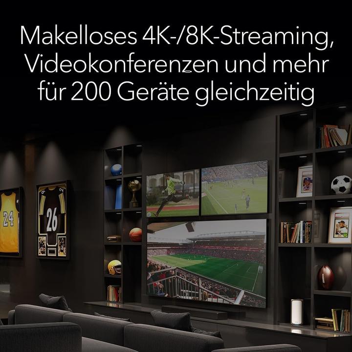 Actual product image Netgear Mesh system Orbi 970 RBE973SB-100EUS set of 3