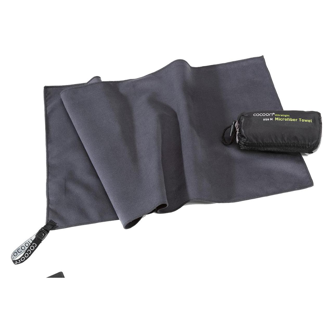 Cocoon, Asciugamano Da Viaggio, Asciugamano In Microfibra Ultraleggero, Grigio