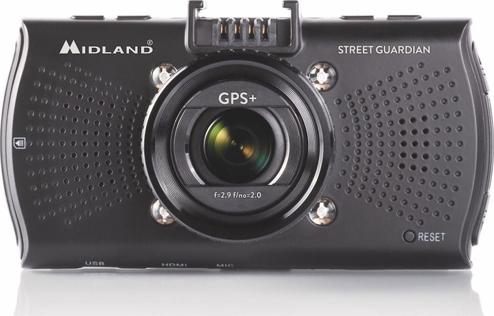 Immagine prodotto Midland Street Guardian GPS+ (Accelerometro, Ricevitore GPS, Accumulatore di carica elettrica, Full HD)