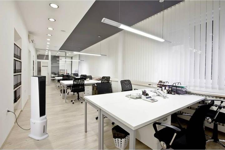 Image du produit Sygonix Luftkühler 90 W (L x B x H) 300 x 325 x 1130 mm Weiss mit Fernbedienung