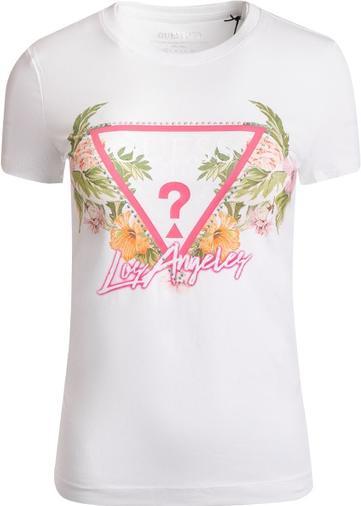 Actual product image Guess Ladies' T-shirt with triangular floral motif (XS)