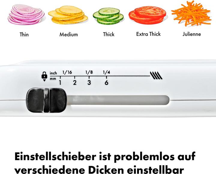 Actual product image OXO Präzisions-Hand-Gemüsehobel