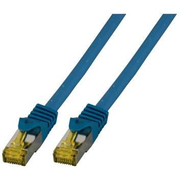 EFB Elektronik Hersteller: RJ45 Patchkabel S/FTP, Cat.6A, LSZH,Cat.7 Rohkabel, 1,5m, blau Das geschirmte Cat.6A RJ (S/FT...