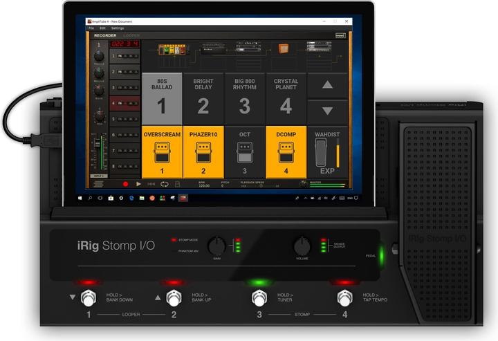 Produktbild IK Multimedia iRig Stomp I/O (Lightning, USB)
