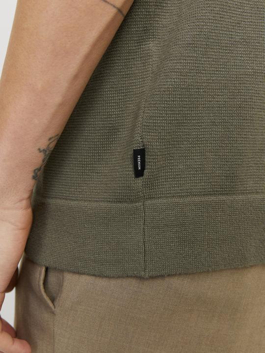 Actual product image Jack & Jones Jprblamilano Spring Knit Polo Ss Sn (XXL)