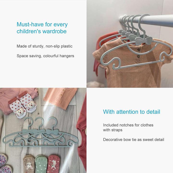 Actual product image Intirilife Clothes hangers for children (5 x)