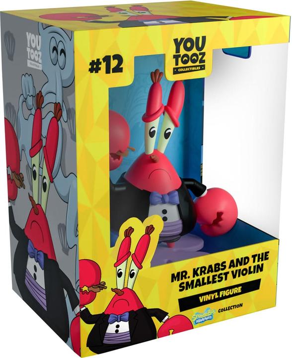 Image du produit Youtooz Bob l'éponge figurine vinyle Mr. Krabs and The Smallest Violin 11 cm