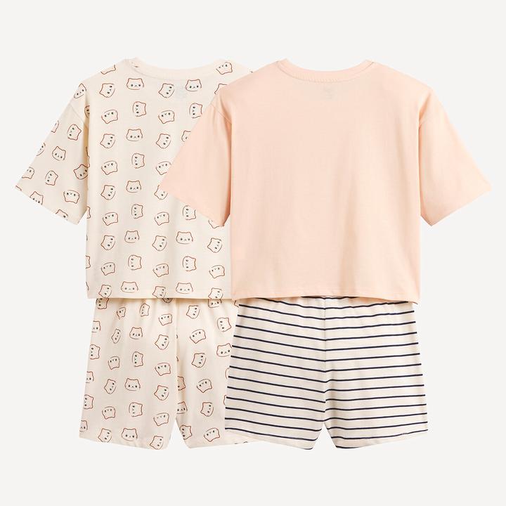 Produktbild La Redoute Collections 2er-Set Pyjashorts (152)