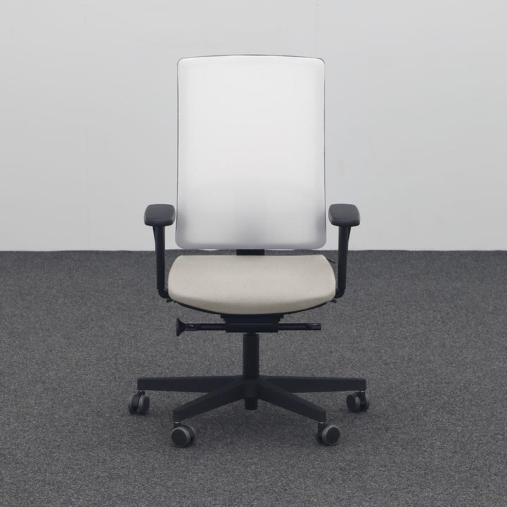 Produktbild Sitag Bürostuhl SitagPoint Tec 2 Mesh swissmade mit 2D Armlehnen, Beige, Neu (40 - 52 cm)